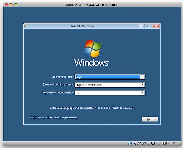 windows vista virtualbox image
